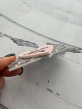 Load image into Gallery viewer, Valentine's Themed Name Plate for Stanley H2O Tumbler 30oz OR 40oz