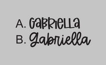 Load image into Gallery viewer, Name Plate for Stanley H2O Tumbler 30oz OR 40oz