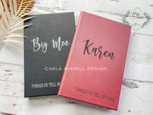 Load image into Gallery viewer, Personalized Grief Journal