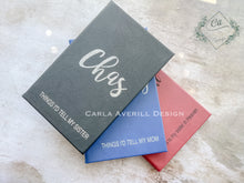 Load image into Gallery viewer, Personalized Grief Journal