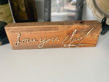 Load image into Gallery viewer, Layered Handwriting Memorial Piece