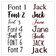 Load image into Gallery viewer, Personalized Black Vegan Leatherette Pen