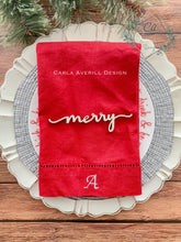Load image into Gallery viewer, Christmas Wood Place Settings