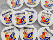 Load image into Gallery viewer, Ceramic Car Coaster with Unit Crest