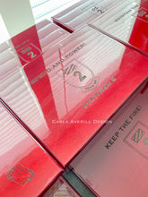 Load image into Gallery viewer, Engraved Cherry Rosewood Cigar Humidor