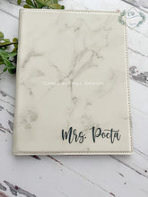 Load image into Gallery viewer, Personalized Small Portfolio with Notepad