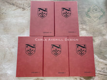 Load image into Gallery viewer, Engraved Leatherette Vegan Journal with Unit Crest and Call Sign