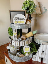 Load image into Gallery viewer, Spring Tiered Tray Decor