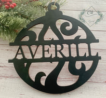 Load image into Gallery viewer, Personalized "Ornament" Hanger or Christmas Ornament