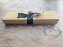 Load image into Gallery viewer, Personalized Black Vegan Leatherette Pen