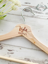 Load image into Gallery viewer, Engraved Bridal Party Hanger