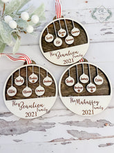 Load image into Gallery viewer, Personalized Family Ornament