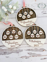 Load image into Gallery viewer, Personalized Family Ornament
